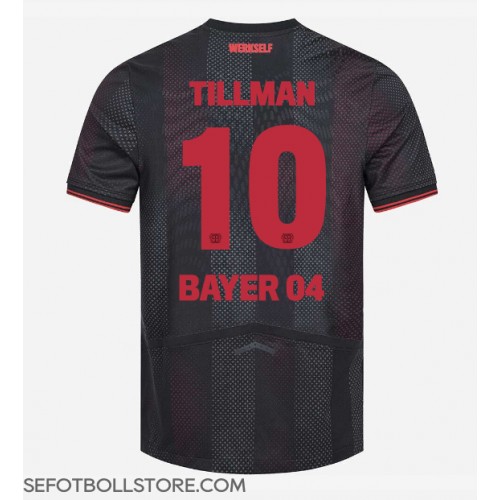 Bayer Leverkusen Malik Tillman #10 Replika Hemmatröja 2025-26 Kortärmad Bayer Leverkusen Malik Tillman #10 Replika Hemmatröja 2025-26 Kortärmad
